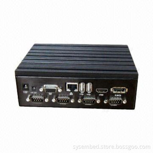 Fanless Embedded Box PC, Based on N2600 IBP-501H, Measures 140 x 100 x 22mm